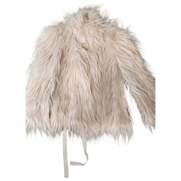 2008 ROBERTO CAVALLI Pale Pink Kidassia Fur Jacket - Picture 2 of 15